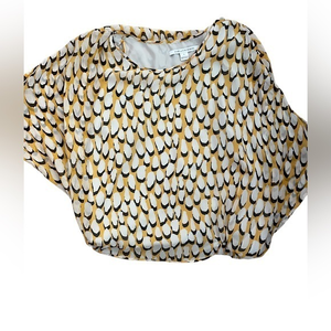 DIANE VON FURSTENBERG‎ The Robyn Silk Blouse